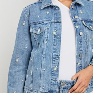 Rails Mulholland Jacket Indigo Floral Size XS